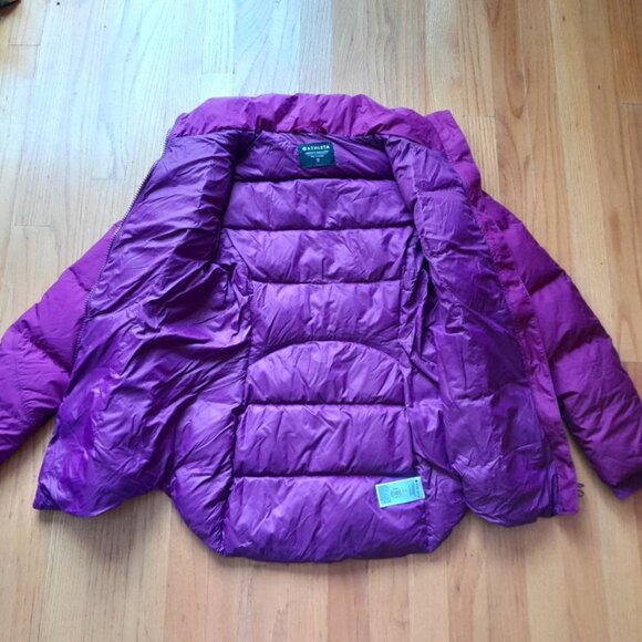 Athleta Woman's Down Coat XS Magenta/Fuchsia/Pink - Picture 3 of 8